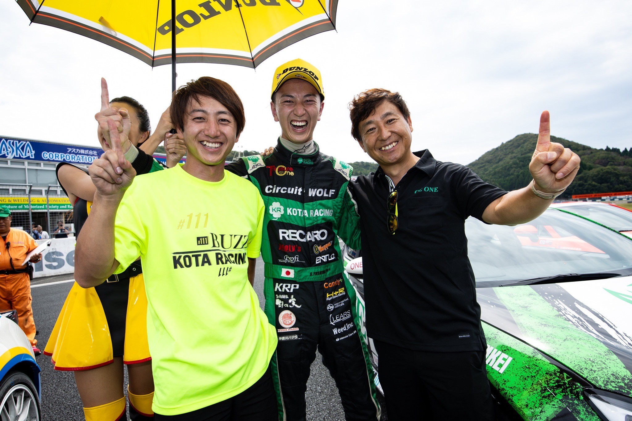 KOTA RACINGのドライバーとチームメンバー